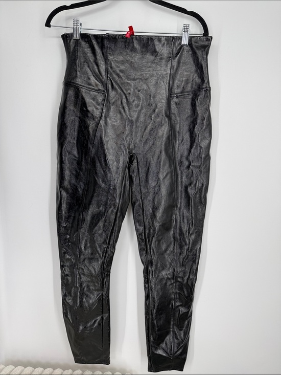 SPANX Pants - Spanx Faux Patent Leather Pants size XL